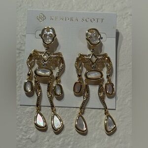 Kendra Scott Skeleton Earrings